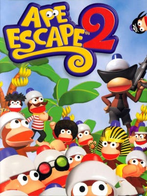 Caixa de jogo de Ape Escape 2