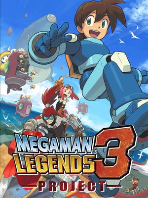Caixa de jogo de Mega Man Legends 3