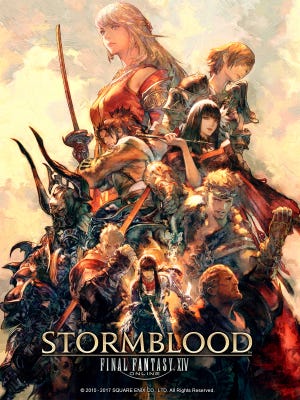 Final Fantasy XIV: Stormblood okładka gry