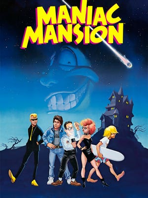 Maniac Mansion okładka gry