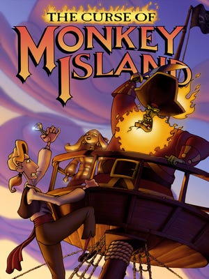 Caixa de jogo de The Curse of Monkey Island