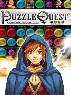 Caixa de jogo de Puzzle Quest: Challenge of the Warlords
