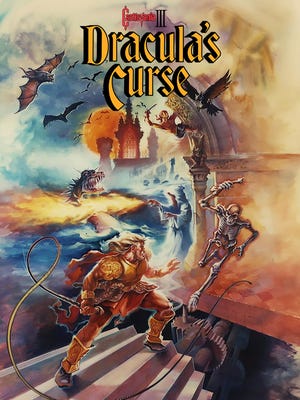 Caixa de jogo de Castlevania III: Dracula's Curse