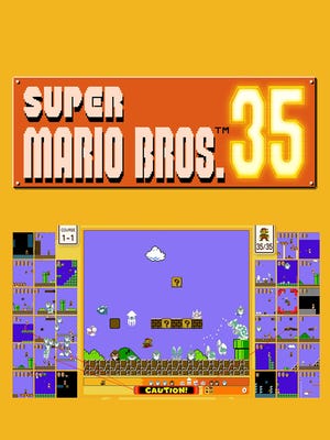 Super Mario Bros. 35 okładka gry