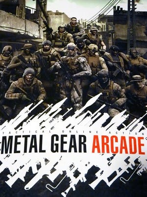 Caixa de jogo de Metal Gear Arcade