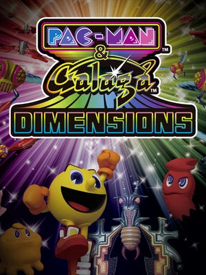 Caixa de jogo de Pac-Man & Galaga Dimensions