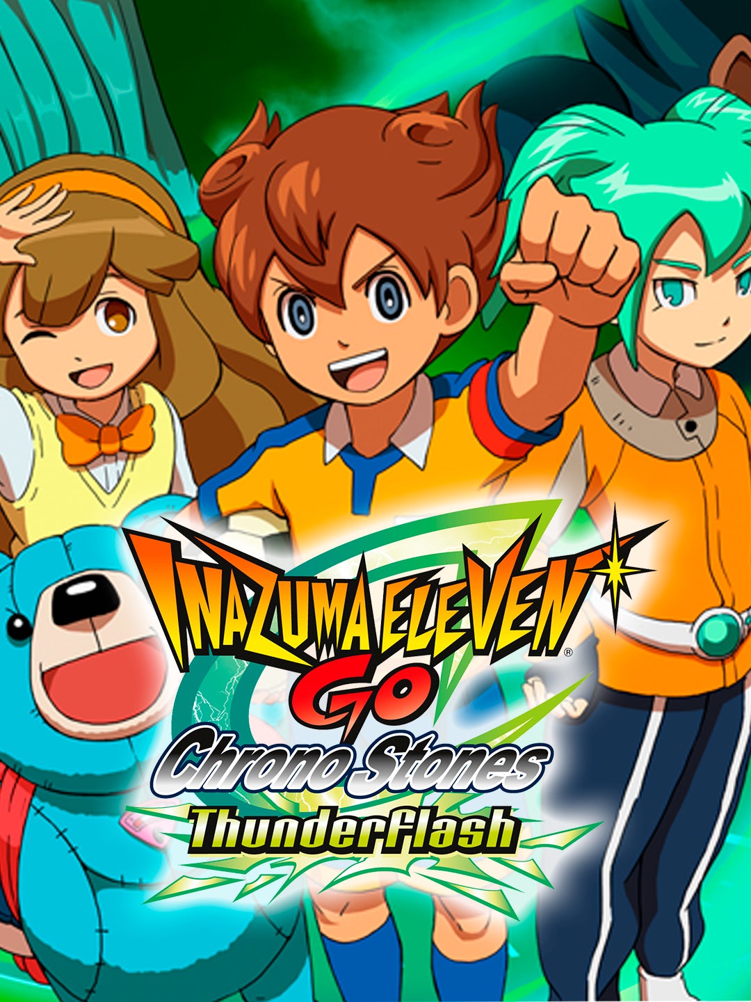 Inazuma Eleven GO: Chrono Stones (Thunderflash) boxart