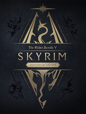Caixa de jogo de Skyrim Anniversary Edition