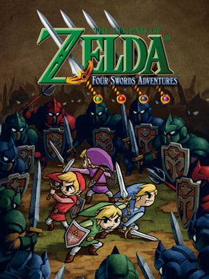 Portada de The Legend of Zelda: Four Swords Adventure