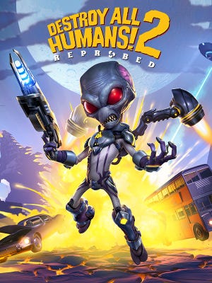 Caixa de jogo de Destroy All Humans 2: Reprobed