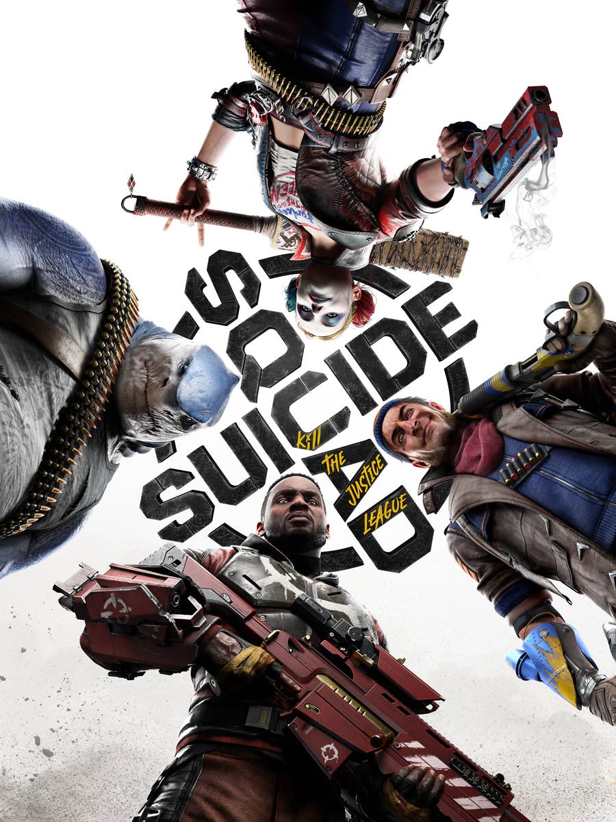 Official game cover of Suicide Squad: Kill the Justice League