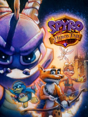 Caixa de jogo de Spyro: A Hero's Tail