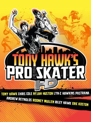 Caixa de jogo de Tony Hawk's Pro Skater HD