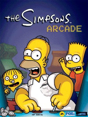 Caixa de jogo de The Simpsons Arcade