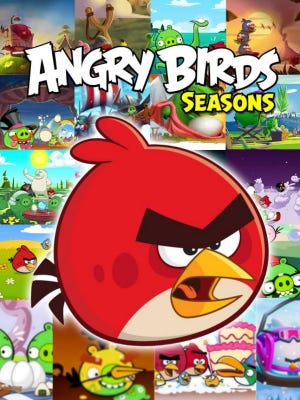 Caixa de jogo de Angry Birds Seasons