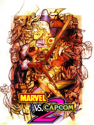 Caixa de jogo de Marvel vs. Capcom 2: New Age of Heroes