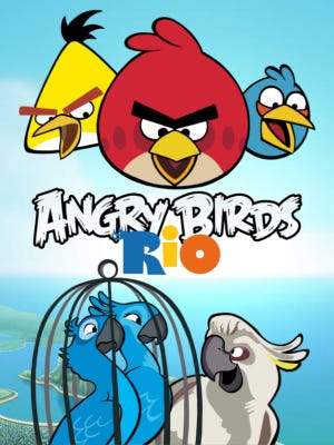 Caixa de jogo de Angry Birds Rio