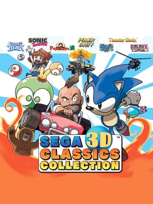Caixa de jogo de SEGA 3D Classics Collection