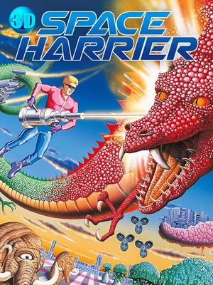 3D Space Harrier boxart