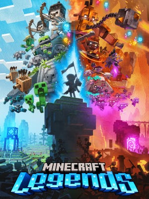 Minecraft Legends okładka gry