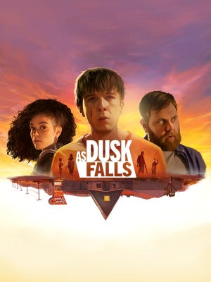 Caixa de jogo de As Dusk Falls