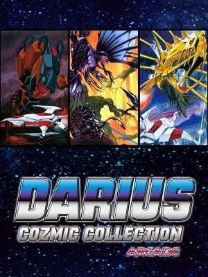 Caixa de jogo de Darius Cozmic Collection Arcade