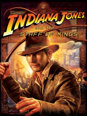 Caixa de jogo de Indiana Jones and the Staff of Kings