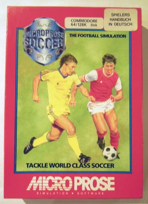 Microprose Soccer boxart