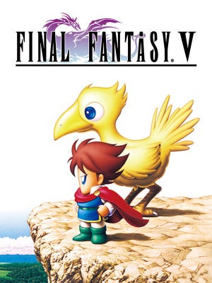 Caixa de jogo de Final Fantasy V