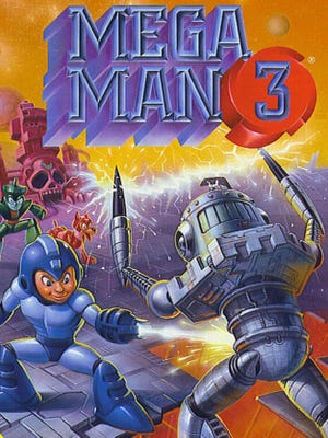 Caixa de jogo de Mega Man 3