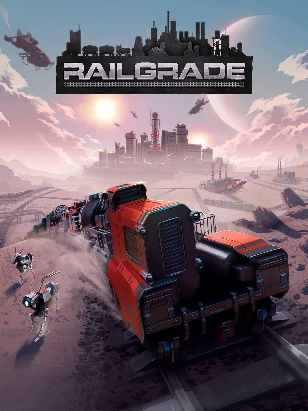 Cool train strategy game Railgrade gets a free campaign about escaping a rival corporation's planet - 4