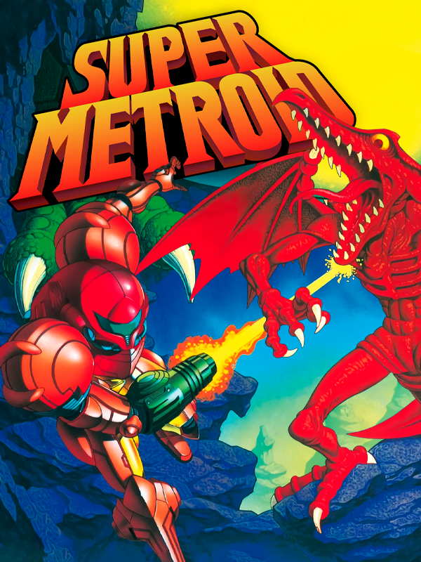 Super Metroid boxart