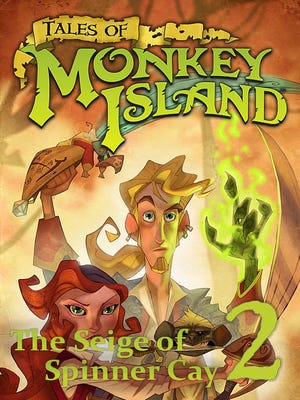 Caixa de jogo de Tales of Monkey Island: The Siege of Spinner Cay