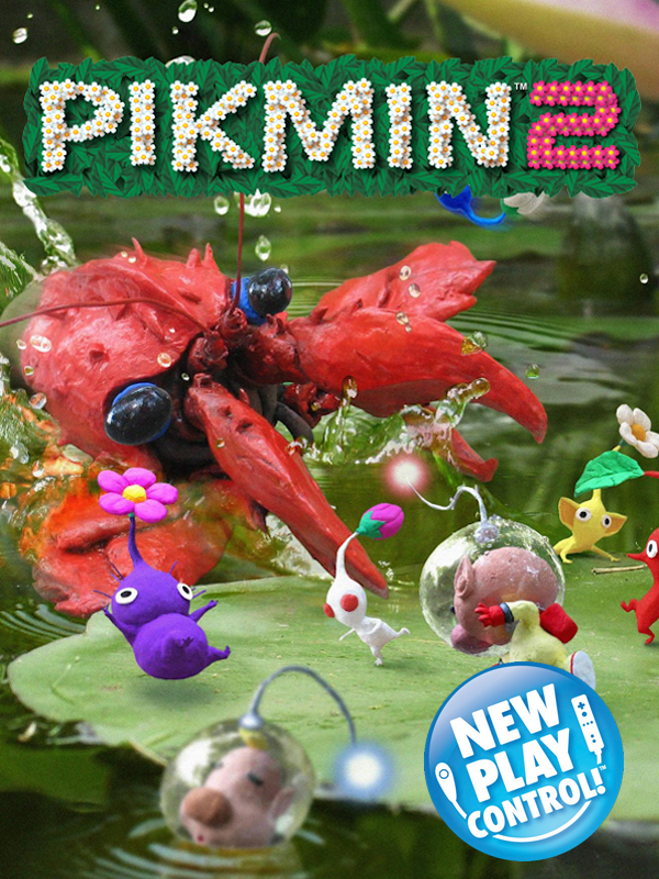 New Play Control! Pikmin 2 boxart