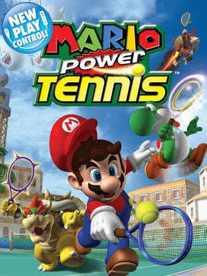 Caixa de jogo de New Play Control! Mario Power Tennis