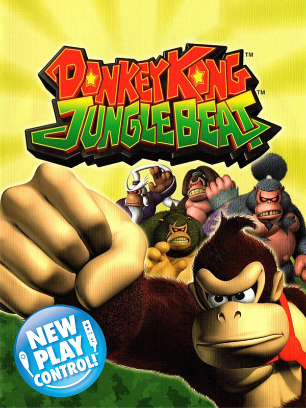 New Play Control! Donkey Kong Jungle Beat boxart