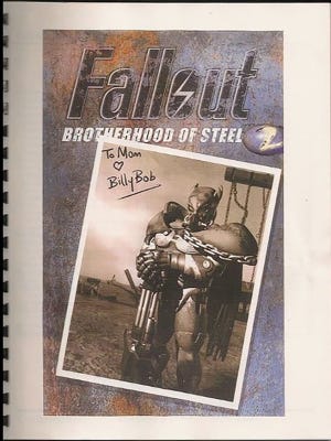 Caixa de jogo de Fallout: Brotherhood of Steel 2