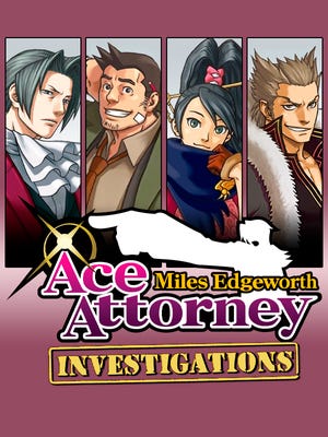 Caixa de jogo de Ace Attorney Investigations: Miles Edgeworth