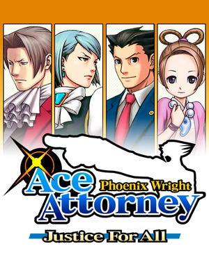 Phoenix Wright Ace Attorney: Justice for All okładka gry