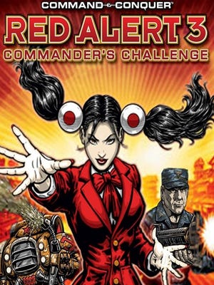 Caixa de jogo de Command & Conquer Red Alert 3: Commander's Challenge