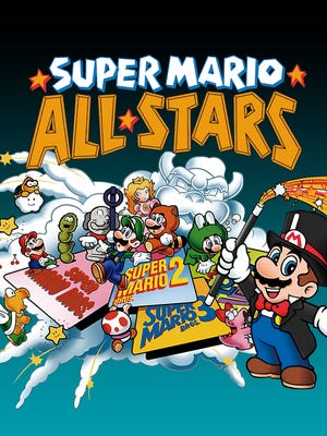 Caixa de jogo de Super Mario All-Stars