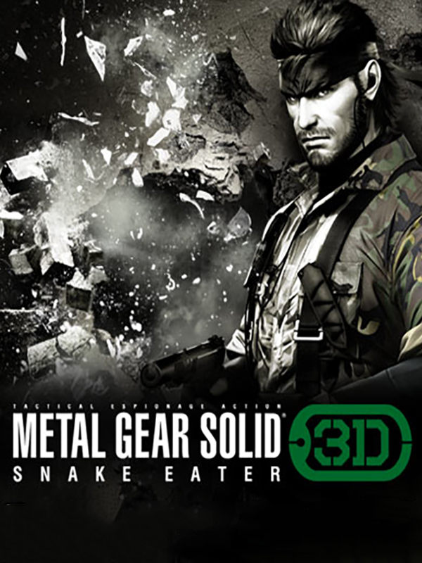 Metal Gear Solid Snake Eater 3D boxart
