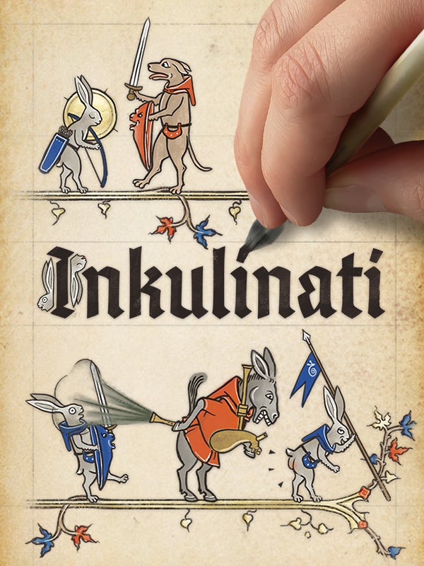 Art strategy game Inkulinati gets 1.0 launch in February, still an illuminated manuscript full of warring animals - 4