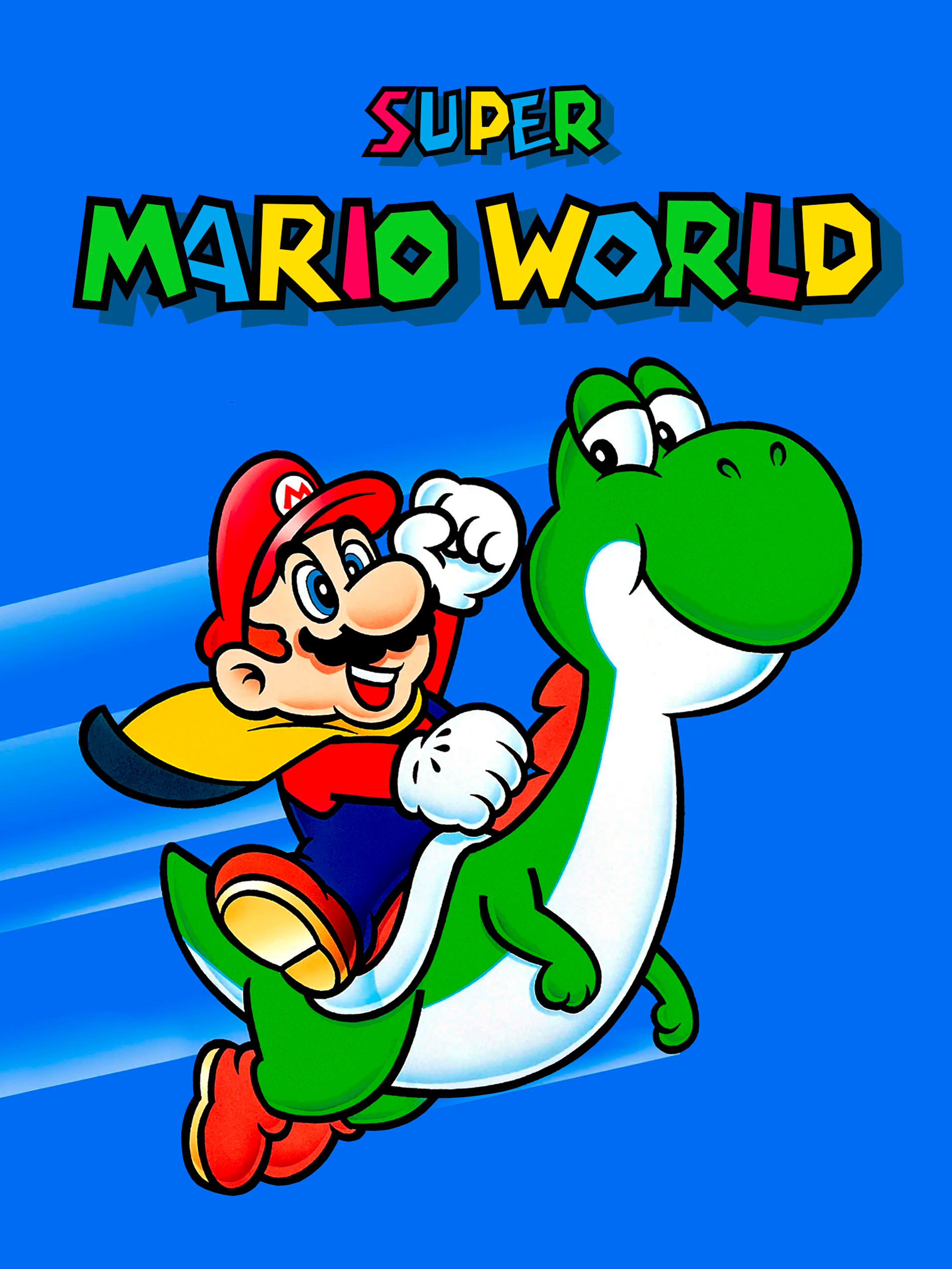 Super mario on sale world snes