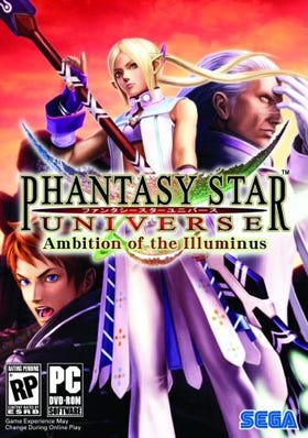 Portada de Phantasy Star Universe: Ambition of Illuminus
