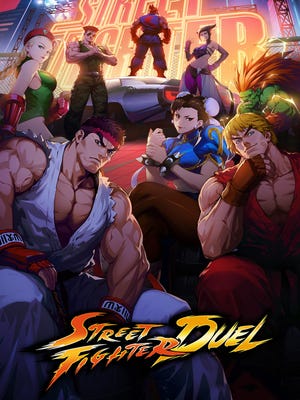 Caixa de jogo de Street Fighter Duel