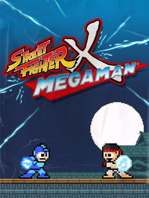 Caixa de jogo de Street Fighter x Mega Man