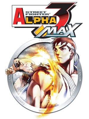 Caixa de jogo de Street Fighter Alpha 3 Max