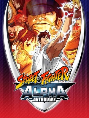 Caixa de jogo de Street Fighter Alpha Anthology