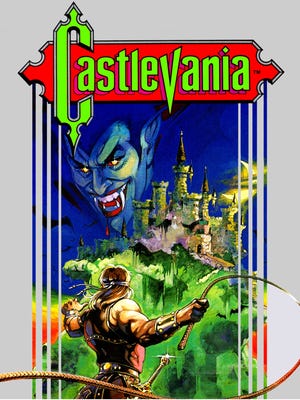 Caixa de jogo de Castlevania (1986)
